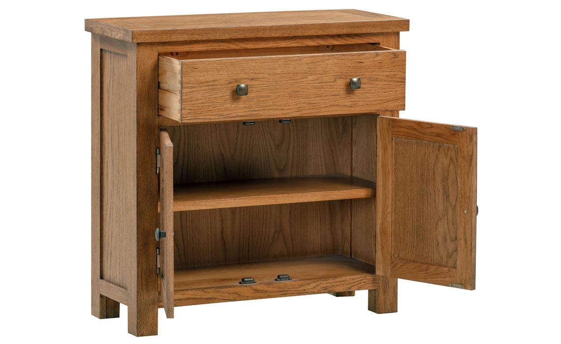 Lavenham Rustic Oak Compact Sideboard