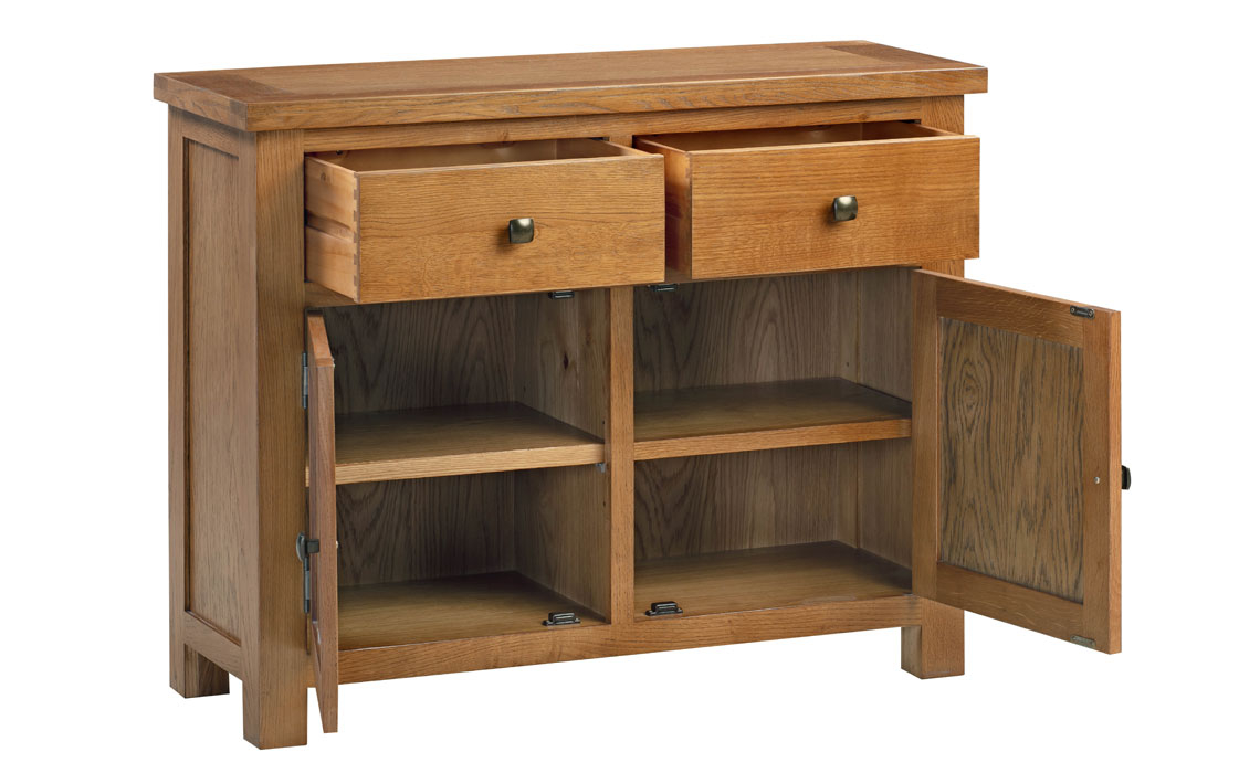 Lavenham Rustic Oak 2 Door Sideboard