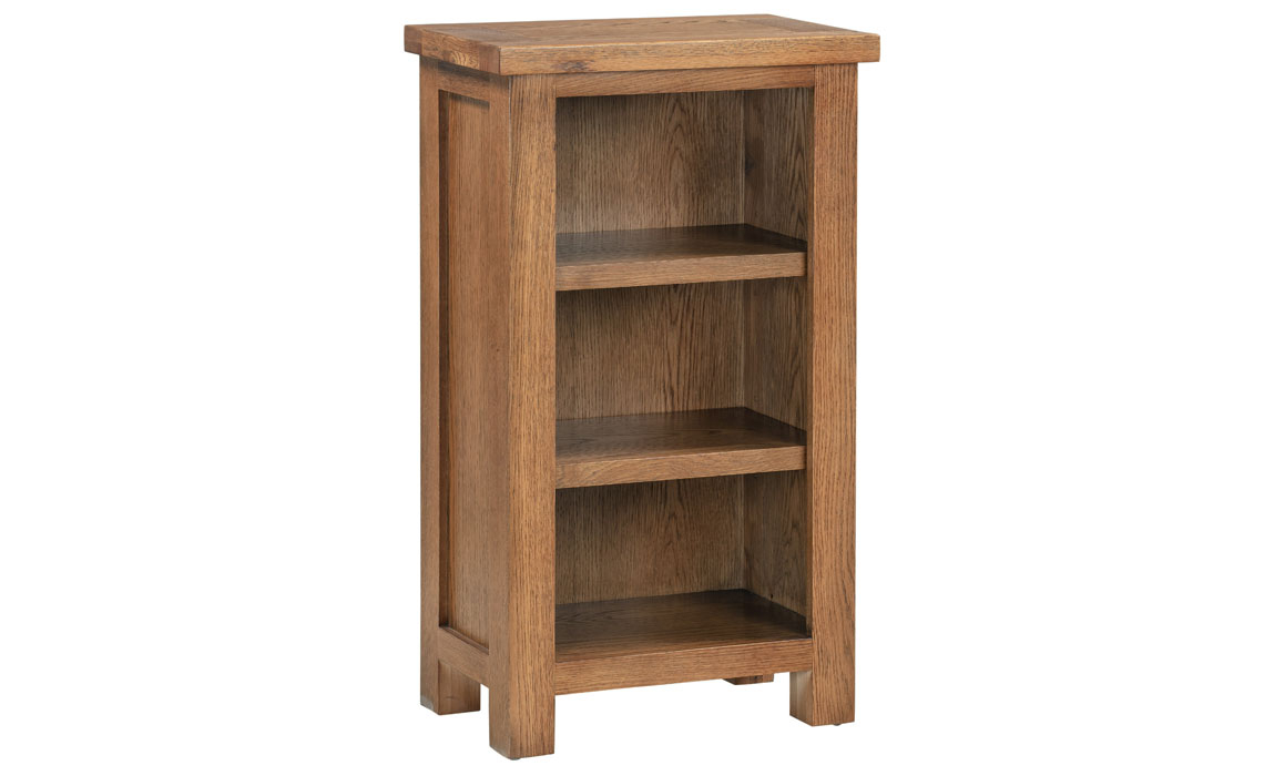 Lavenham Rustic Oak Small Bookcase