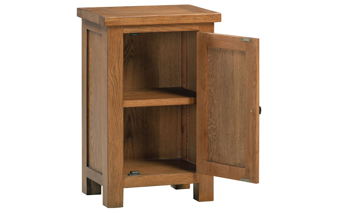 Lavenham Rustic Oak 1 Door Cabinet
