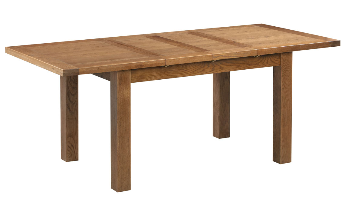 Lavenham Rustic Oak 132-198cm Extending Table