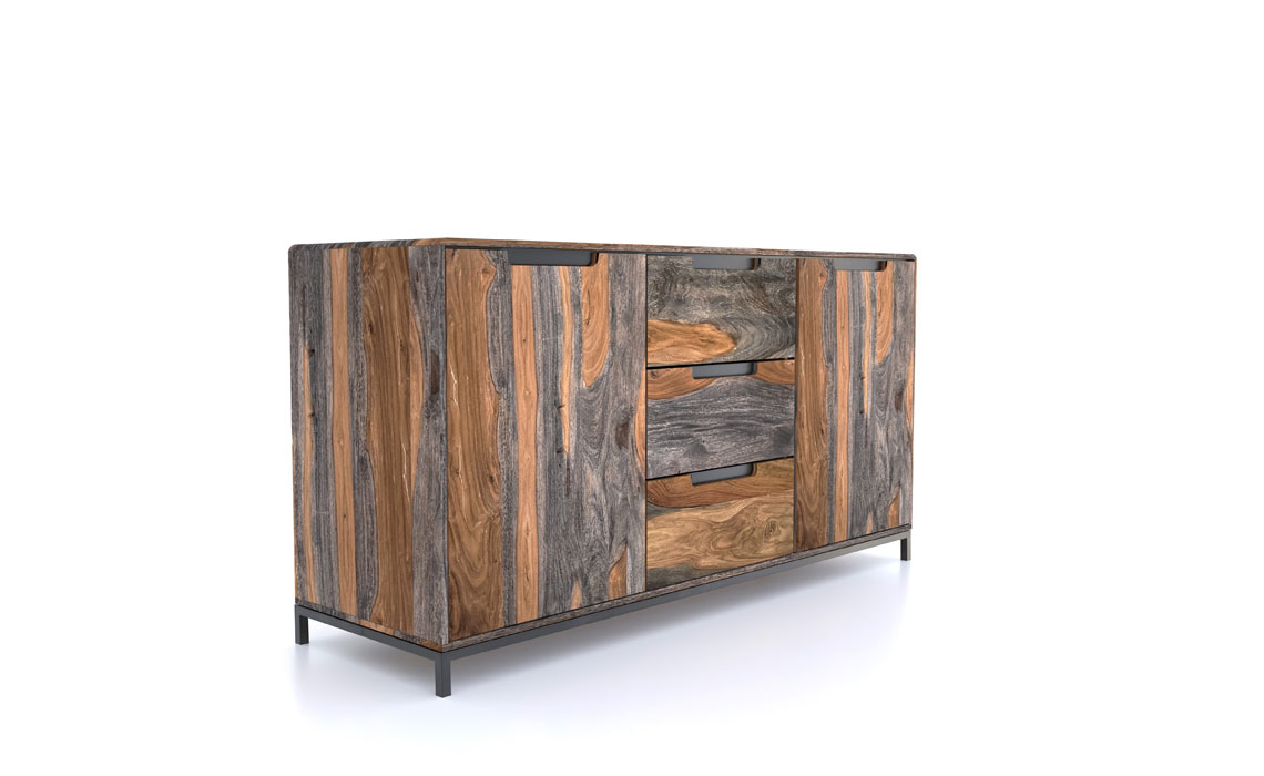 Goa Solid Sheesham Large Sideboard