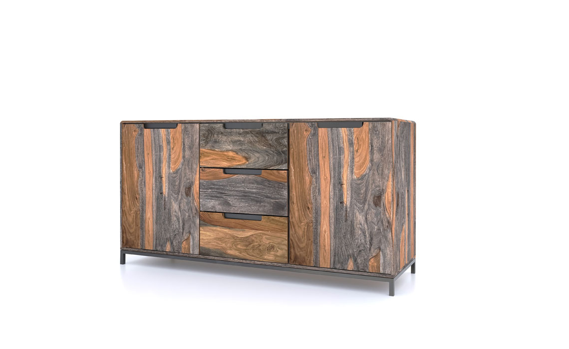 Goa Solid Sheesham Large Sideboard