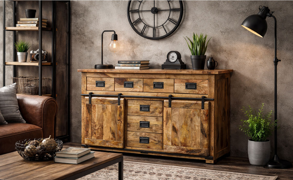 Raipur Solid Mango Large Sideboard