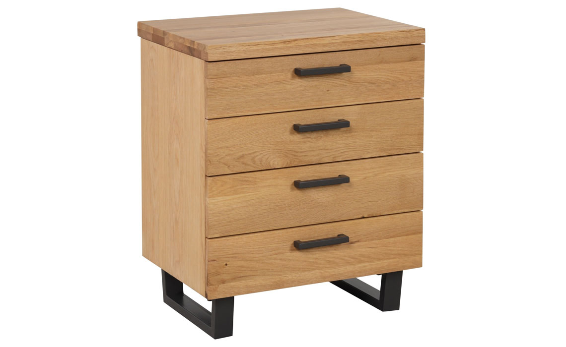 Native Oak 4 Drawer Chest