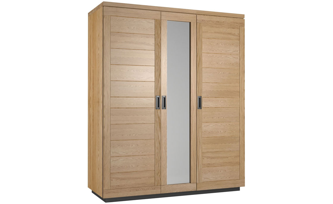 Native Oak Triple Wardrobe