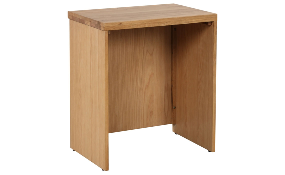 Native Oak Open Desk