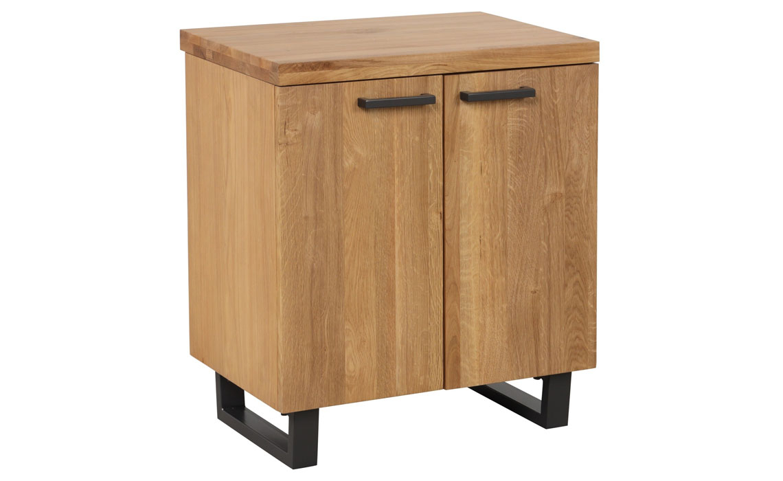 Native Oak 2 Door Storage Cabinet