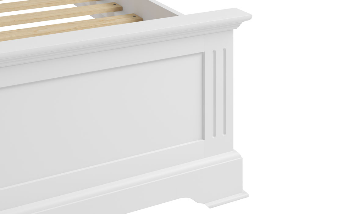Newbridge Classic White Painted Bed Frame - 3 Sizes