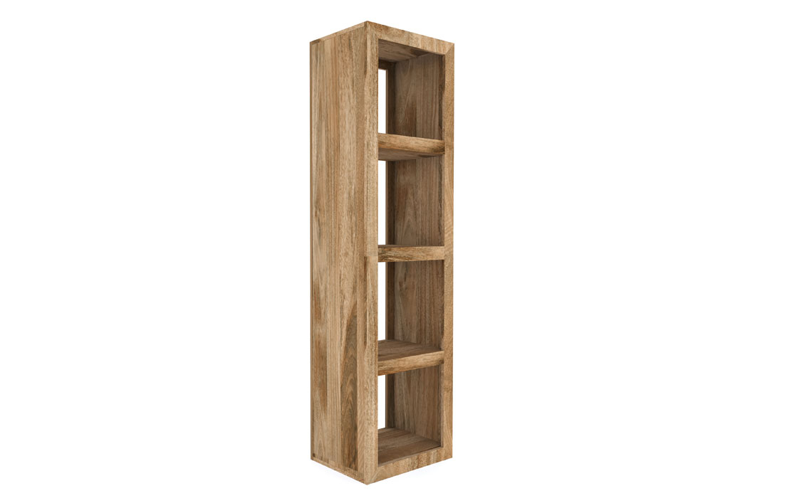 Bali Solid Mango 4 Hole Storage Unit