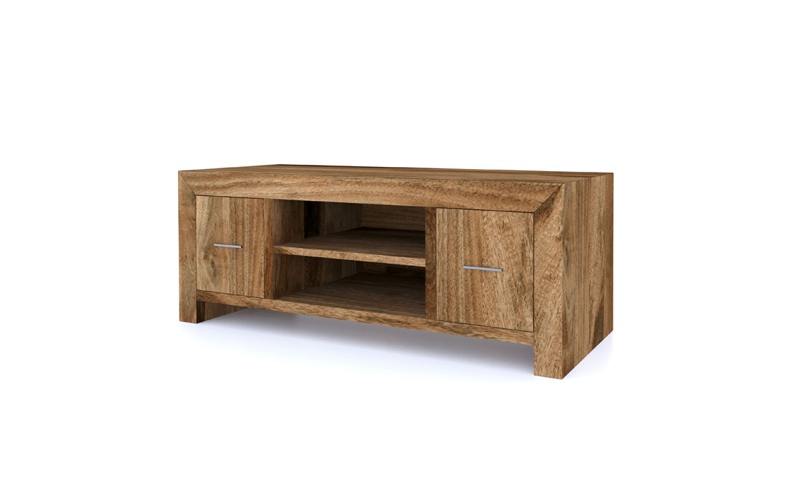 Bali Solid Mango Large Plasma TV Unit