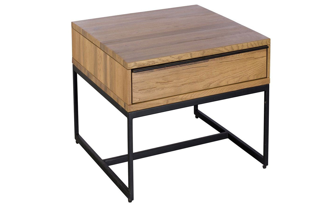 Soho House Oak Lamp Table With Drawer (while stock last)