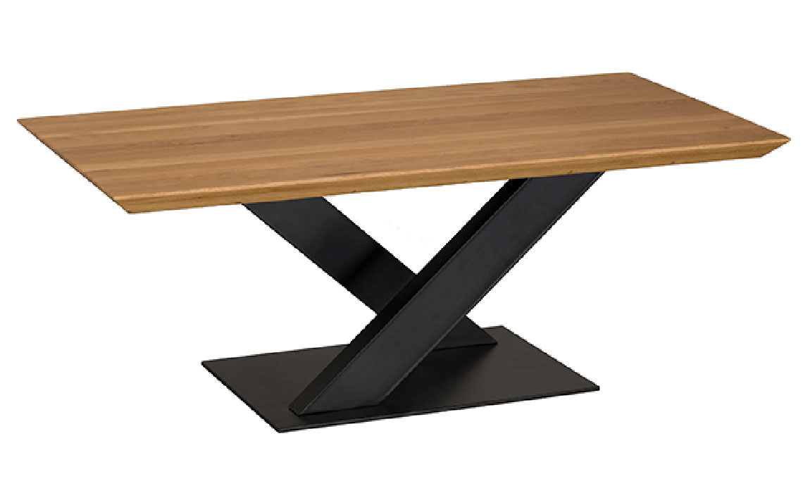 Soho House Oak X-Leg Coffee Table