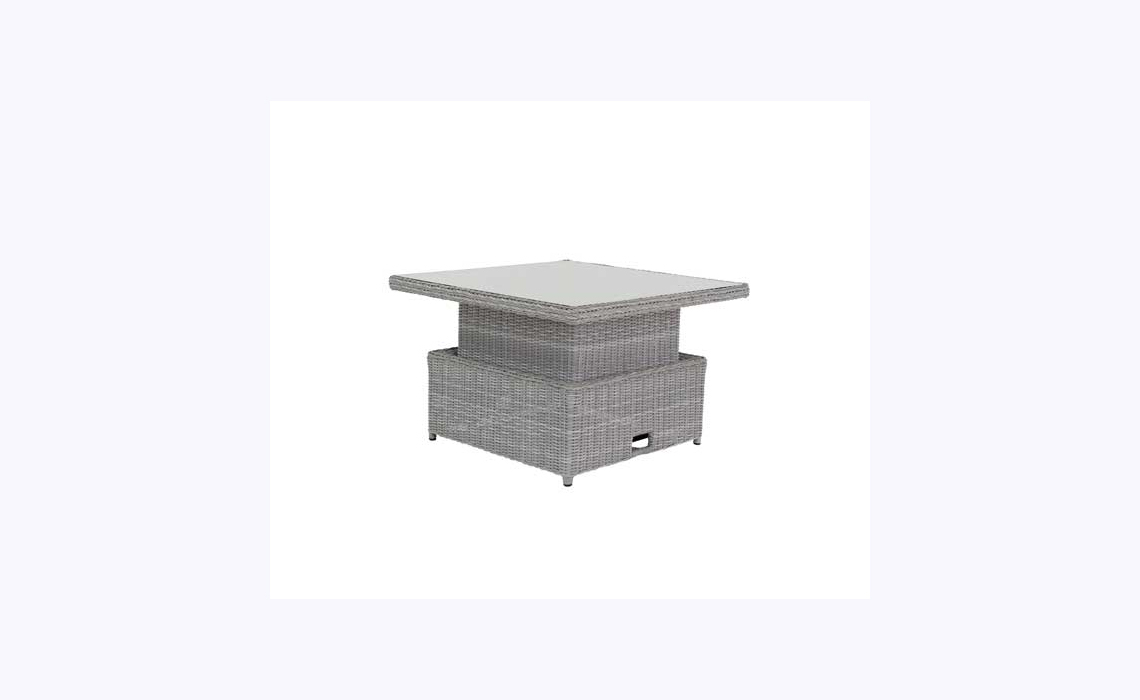 Byron Adjustable Glass Coffee/Dining Table