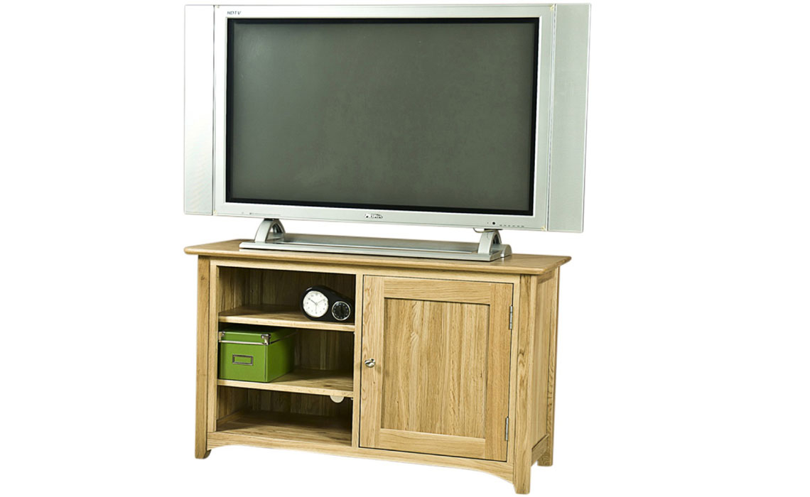 Falkenham Solid Oak Small TV Unit