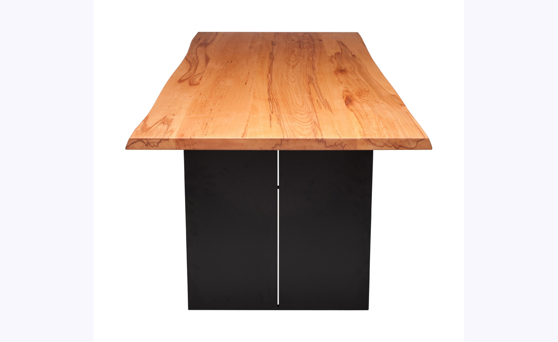 Aurora Oak 200 x 100cm Dining Table With Full Leg