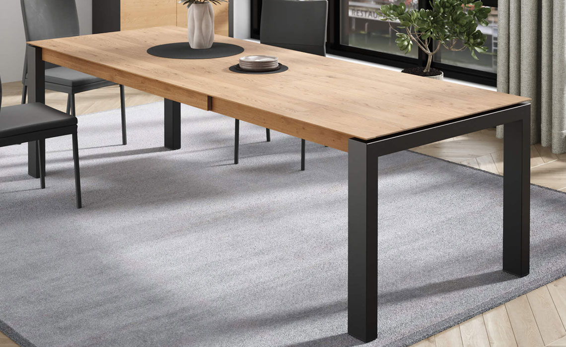 Phoenix Dining Table Anthracite Leg 200 x 100cm	