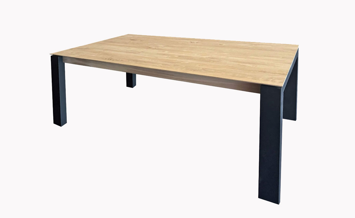 Phoenix Dining Table Anthracite Leg 200 x 100cm	