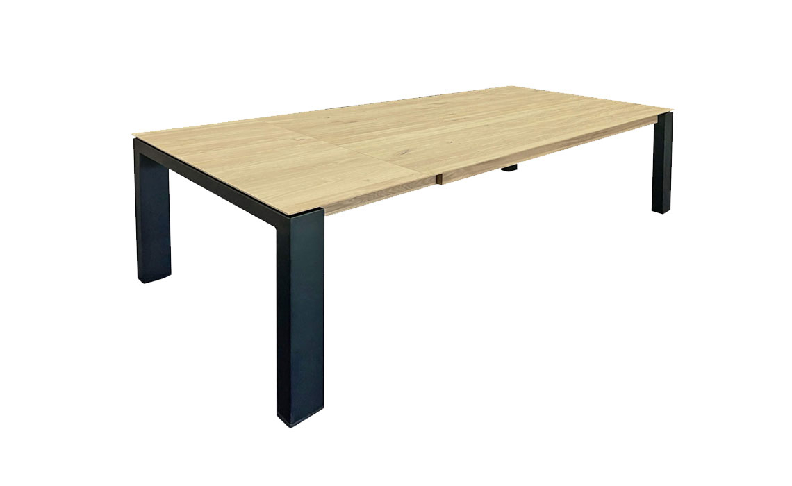 Phoenix Dining Table Anthracite Leg 180 x 90cm