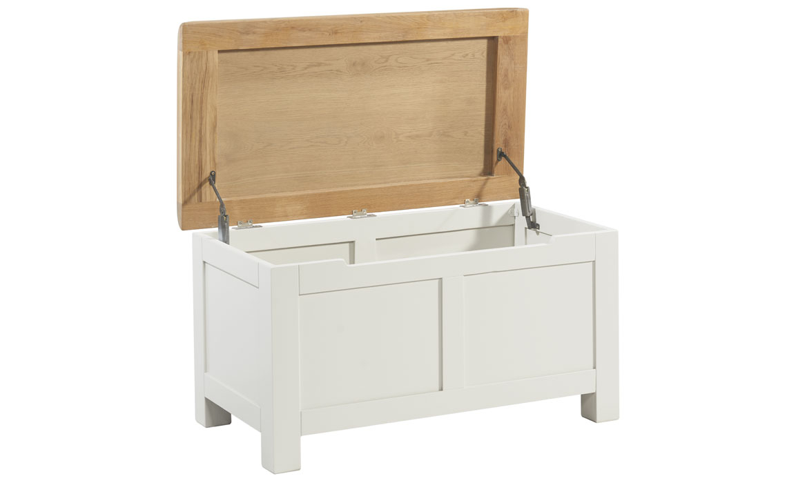 Amersham White Painted Blanket Box