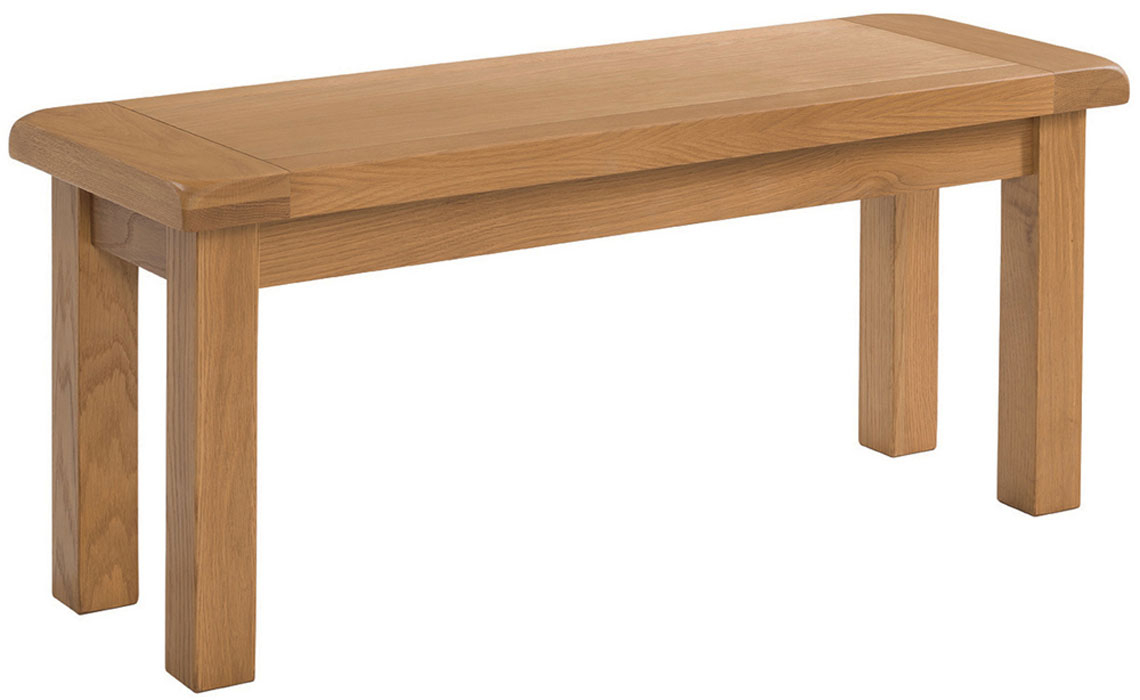 Newborne Oak 104cm Bench