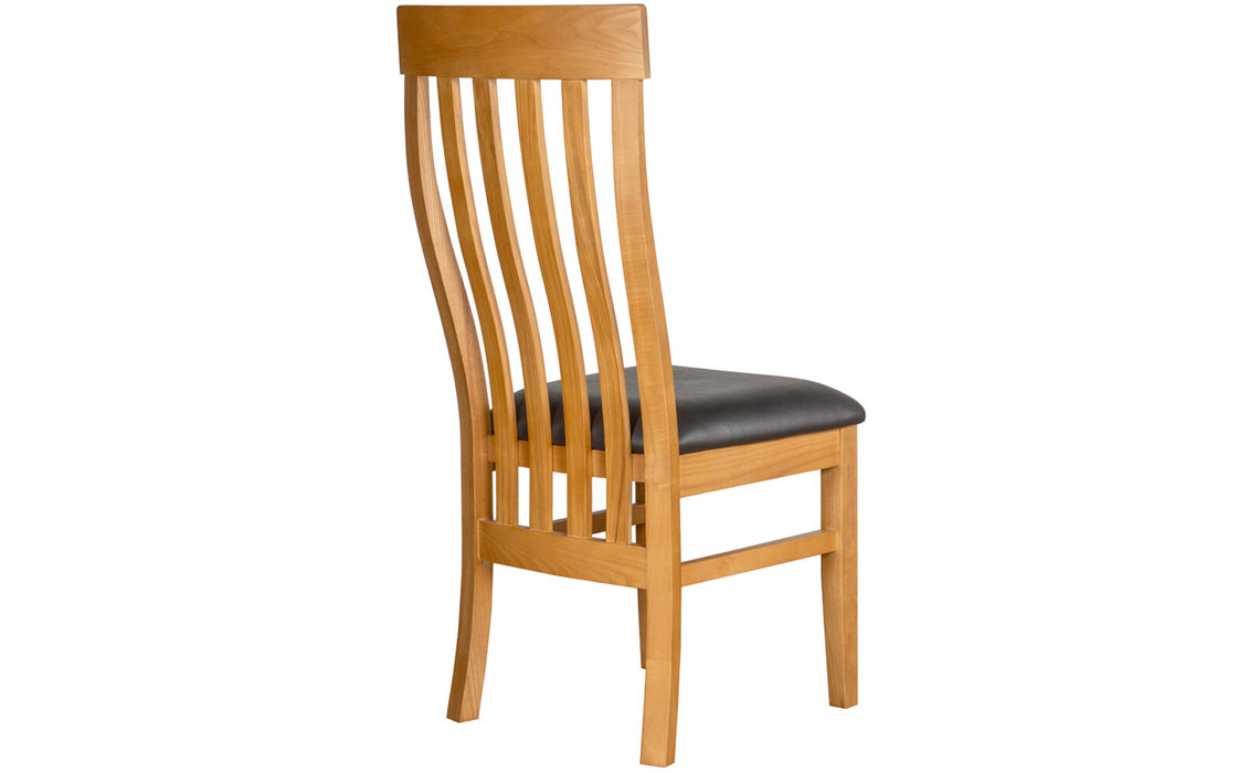 Newborne Ash Curved Back Dining Chair