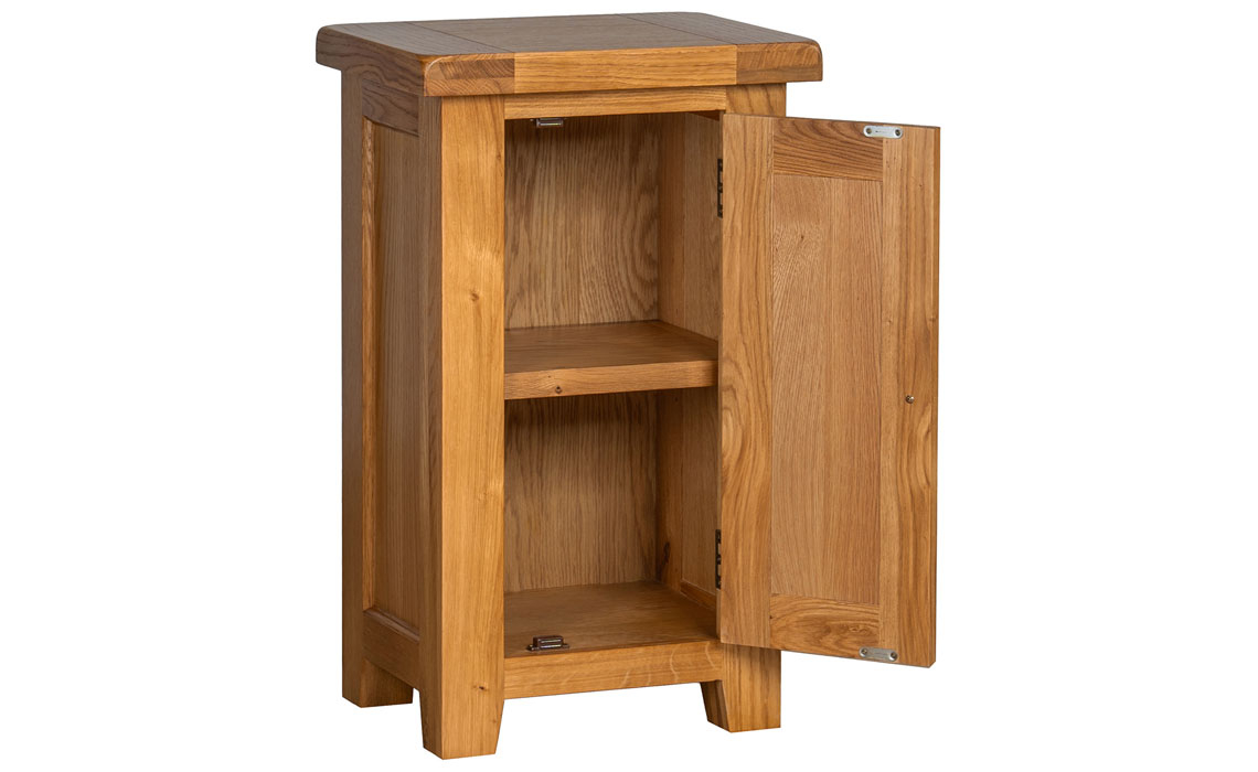 Newborne Oak 1 Door Cabinet