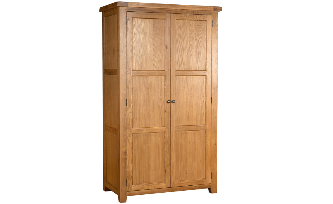 Newborne Oak Double Wardrobe