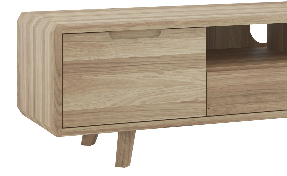 Oxford Solid Oak Large TV Unit