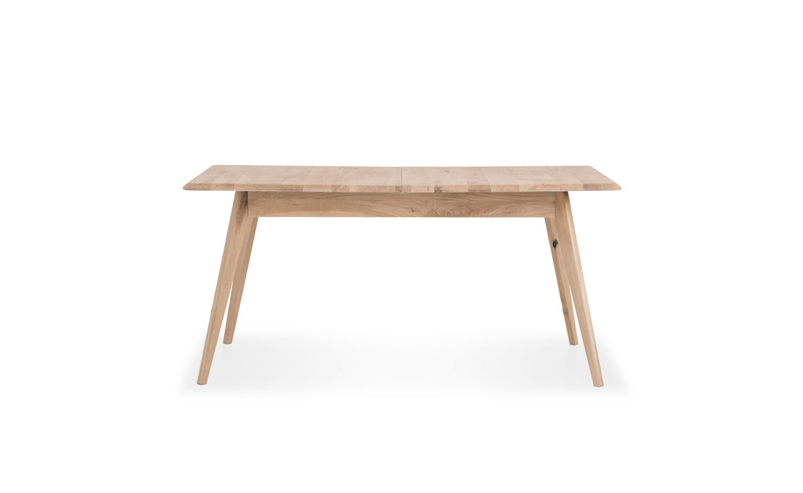 Oxford Solid Oak 160-200cm Extending Dining Table