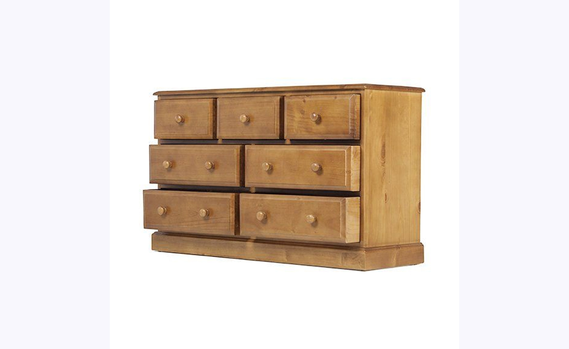 Appleby Pine 3 Over 4  Drawer Chest