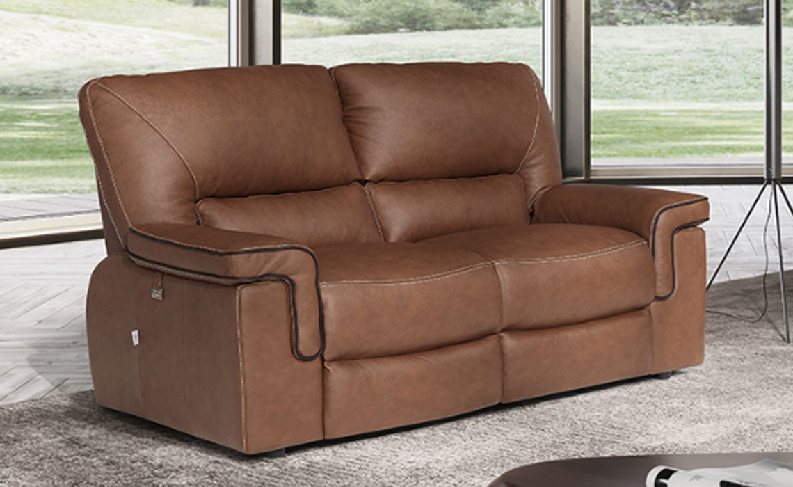 Legend 2 Seater Manual Recliner - Fabric Or Leather