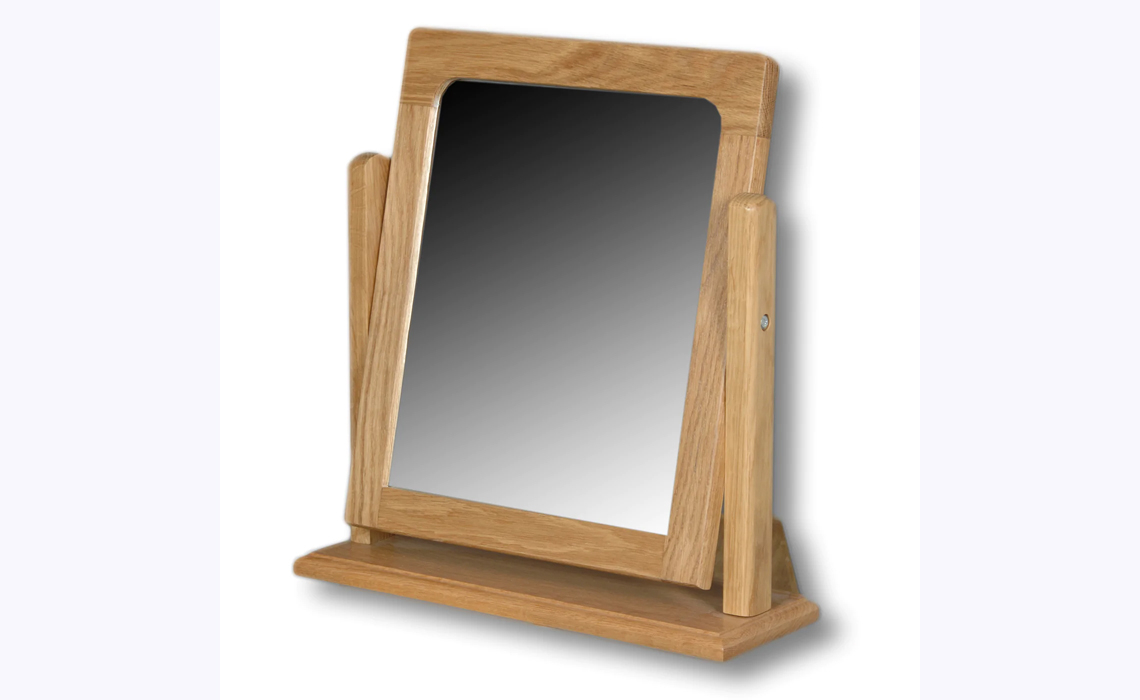 Norfolk Rustic Solid Oak Dressing Mirror
