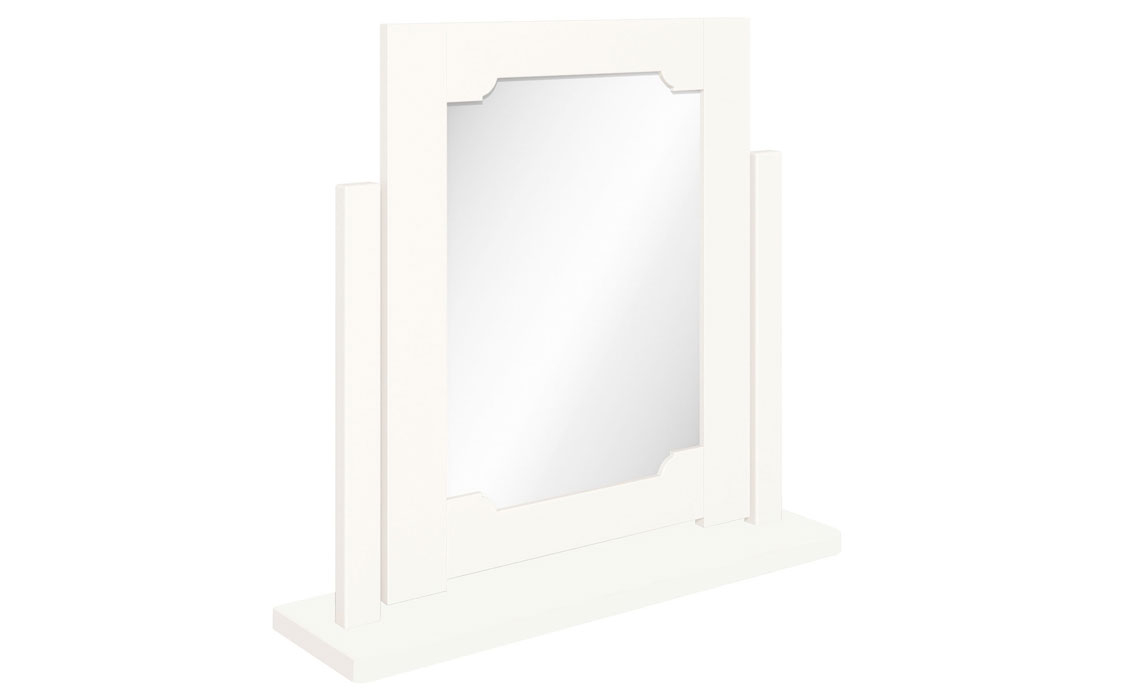 Portland White Dressing Table Mirror