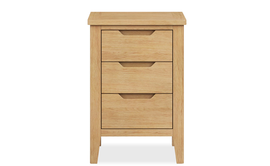 Copenhagen 3 Drawer Bedside