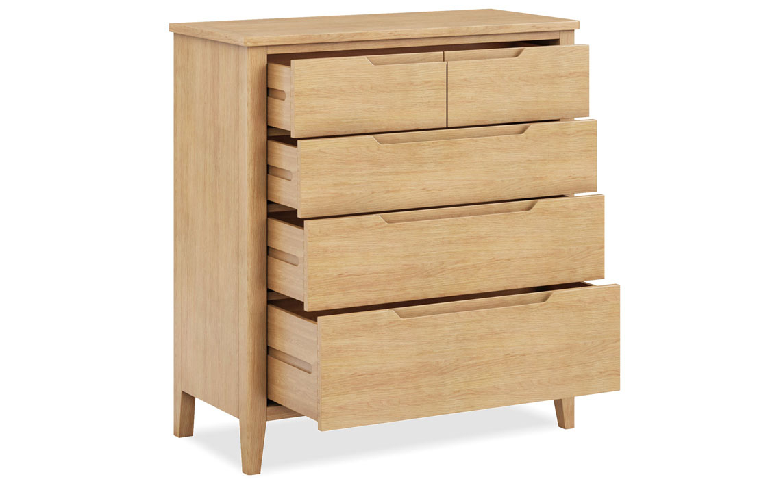Copenhagen Oak 2 Over 3 Chest