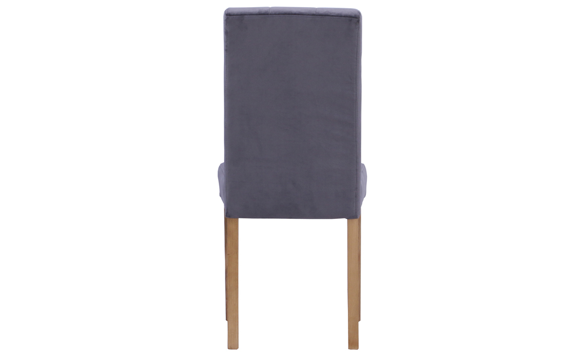 Melbourne Velvet Dining Chair in Graphite