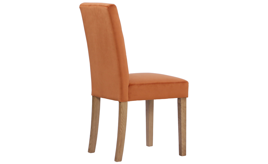 Melbourne Velvet Dining Chair in Sunset