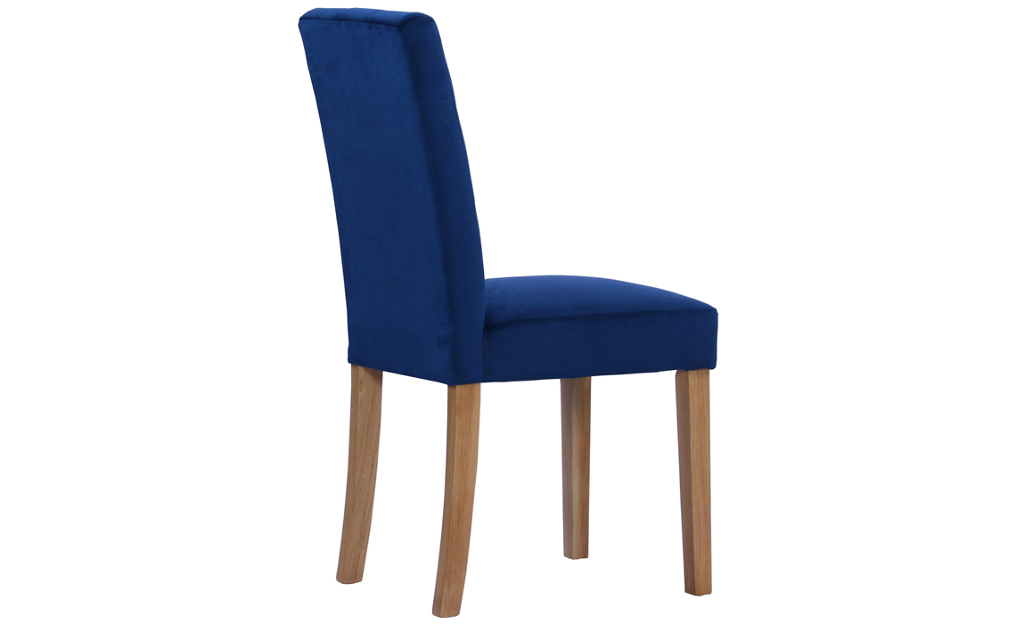 Melbourne Velvet Dining Chair in Ocean Blue
