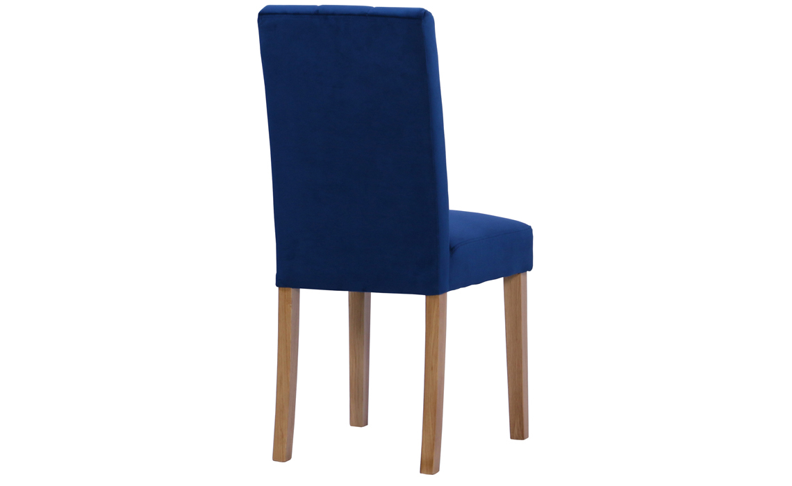 Melbourne Velvet Dining Chair in Ocean Blue