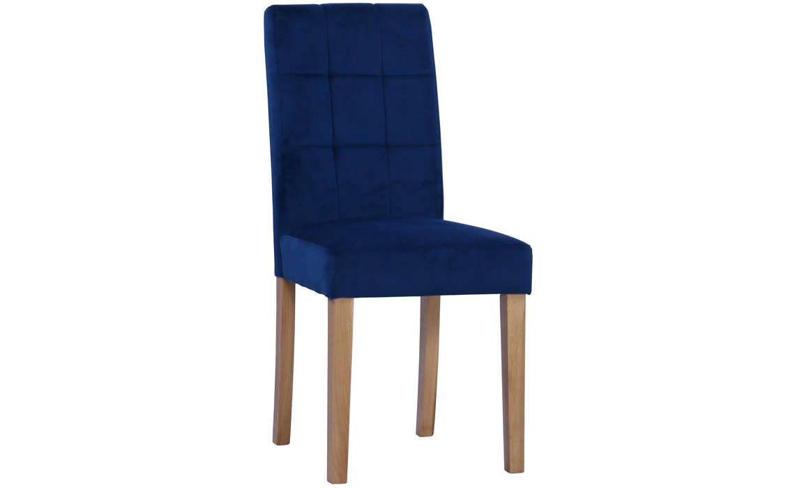 Melbourne Velvet Dining Chair in Ocean Blue