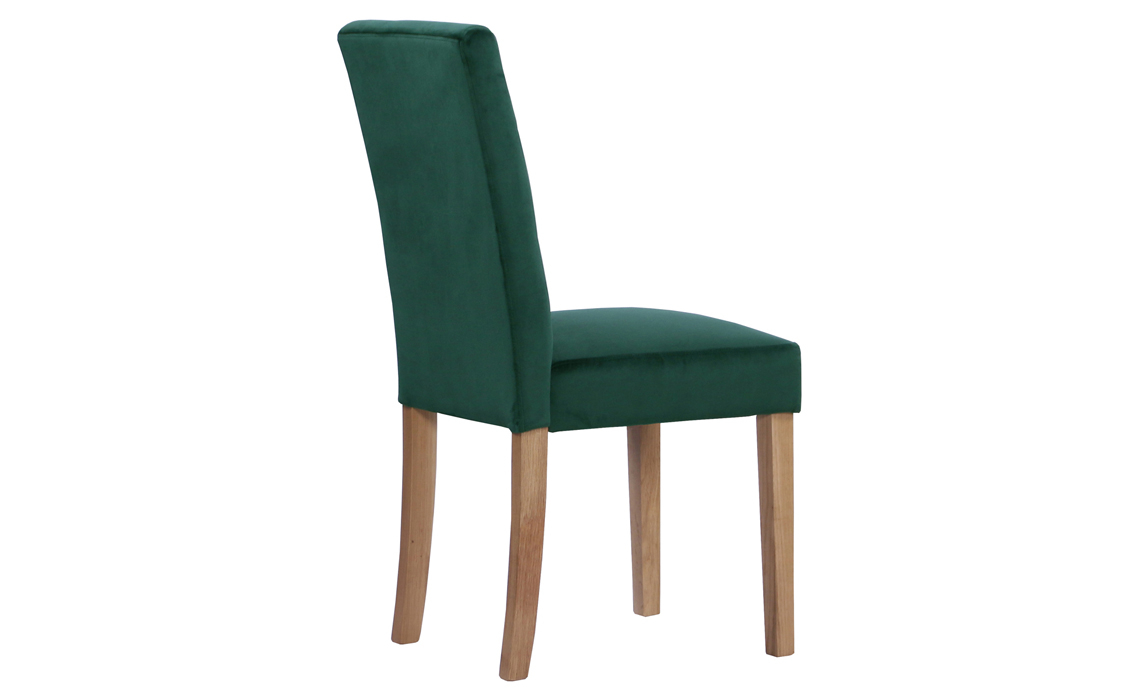 Melbourne Velvet Dining Chair in Forest Green