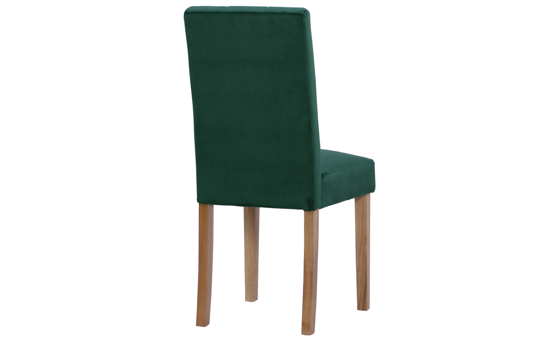 Melbourne Velvet Dining Chair in Forest Green