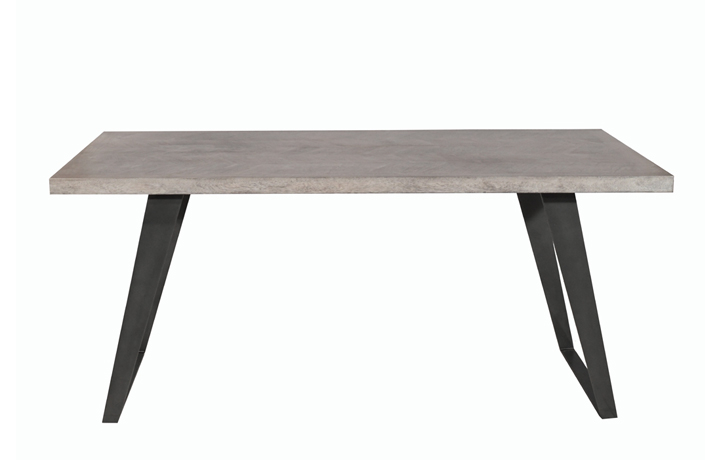 Dining Tables - Mimoso Grey Wash Mango 175cm Dining Table 