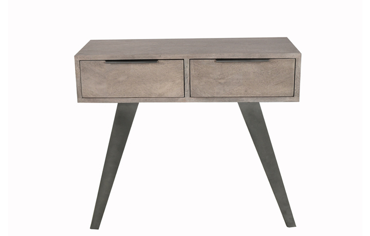 Mimoso Grey Wash Solid Mango Collection - Mimoso Grey Wash Mango Console Table