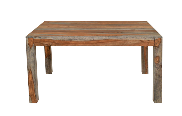 Mango & Sheesham Dining Tables - Panaji Solid Sheesham 135cm Dining Table