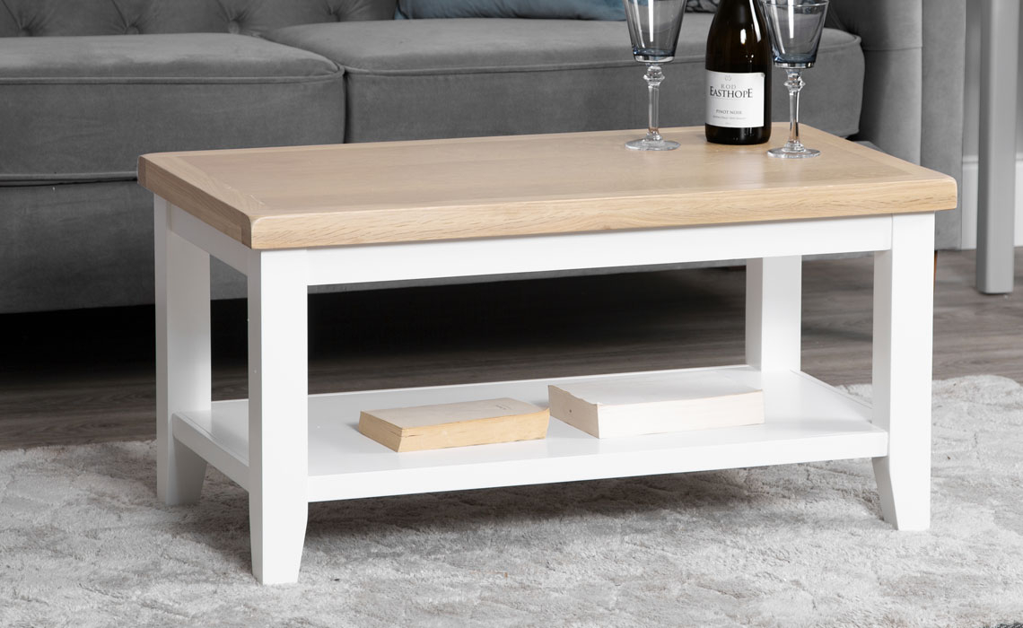 Ashley Painted White Collection - Ashley Painted White Small Coffee Table