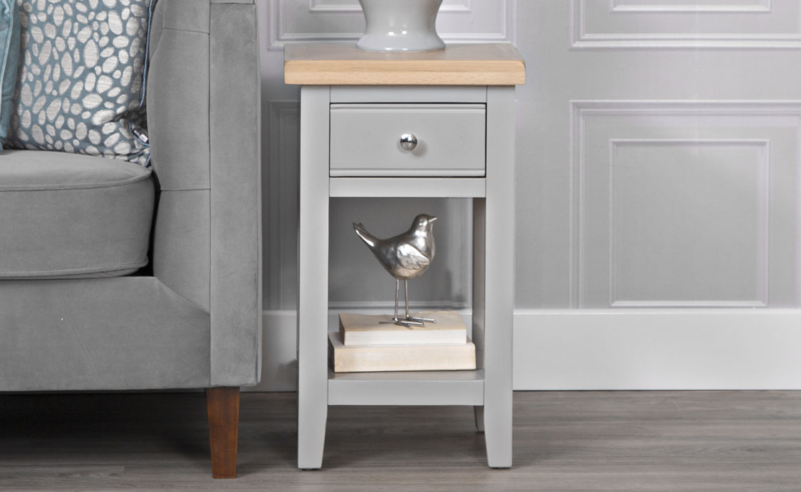 Ashley Painted Grey Collection - Ashley Painted Grey Lamp Table