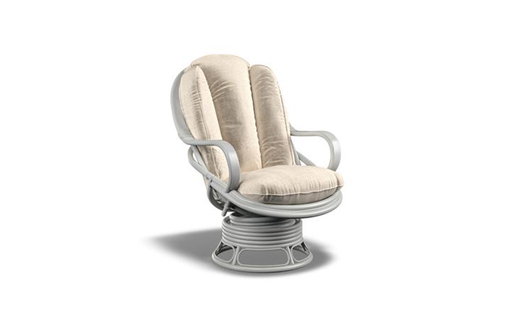 Daro - Heathfield Range in Grey - Heathfield Grey Swivel Rocking Chair