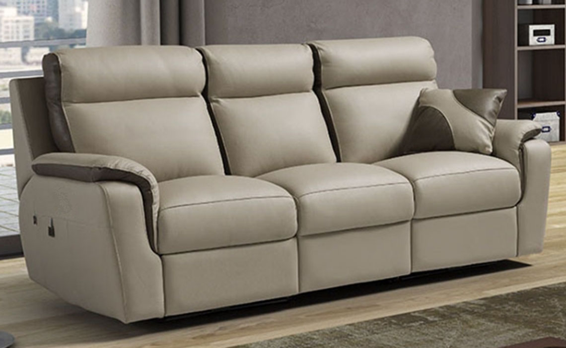 Device Leather Or Fabric Collection - Device 3 Seater (3 Cushions)